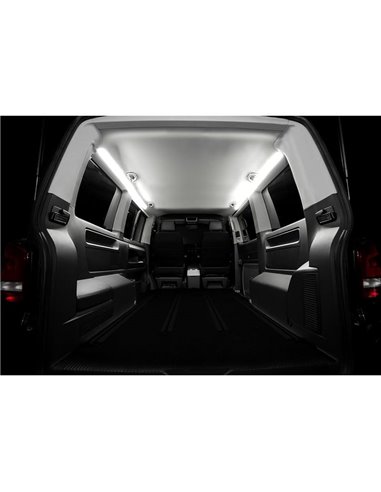Kit tiras LED interior LEDambient®, 2×1,5 m, 12 V, 4500 K, 900 lm/tira