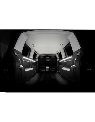 Kit tiras LED interior LEDambient®, 2×1,5 m, 12 V, 4500 K, 900 lm/tira