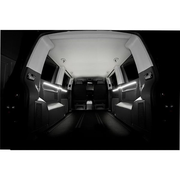 Kit tiras LED interior LEDambient®, 2×1,5 m, 12 V, 4500 K, 900 lm/tira