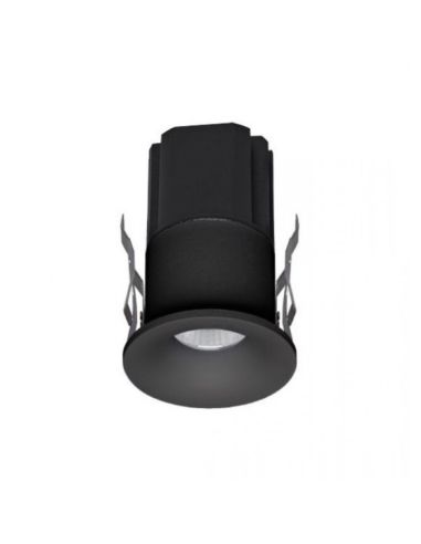 Downlight LED Empotrável HURGADA 7W 2700K/3000K/4000K preto