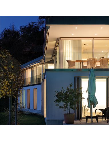 Downlight LED Empotrável HURGADA 7W 2700K/3000K/4000K preto