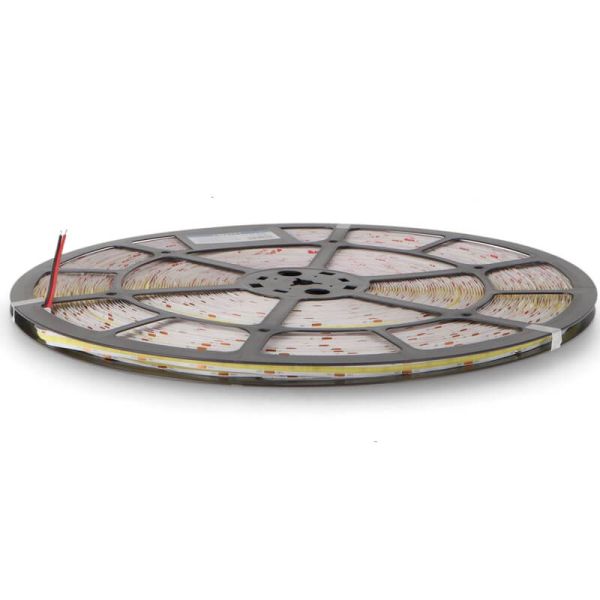 Tira LED 24V COB BIG 10W/m 50m 6000K IP20 – 324 LED/m, 1000Lm/m, Regulable