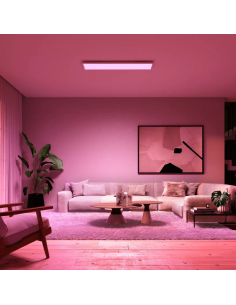 Panel de techo LED inteligente Surimu blanco| LeonLeds 2