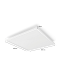 Panel techo LED inteligente Surimu cuadrado medidas| LeonLeds