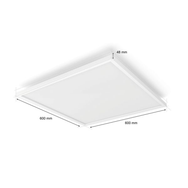 Panel techo LED inteligente Surimu cuadrado medidas| LeonLeds