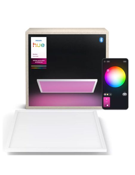 Painel de teto LED inteligente SURIMU 60x60cm 60W 4150Lm, cor branca Ambiance