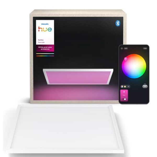 Panel de techo LED inteligente SURIMU 60x60cm 60W 4150Lm, White Color Ambiance