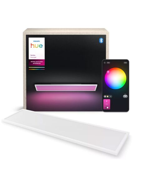 Panel techo LED inteligente SURIMU 120x30cm, White Color Ambiance, 60W 4150Lm