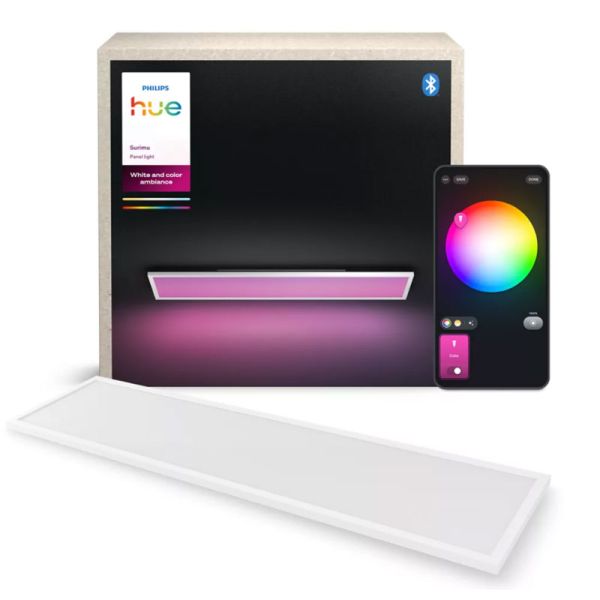Panel techo LED inteligente SURIMU 120x30cm, White Color Ambiance, 60W 4150Lm