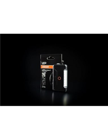 Luz de porta-malas LED recarregável LEDambient® Trunk Light, 6000K com ímã, sensor e USB-C