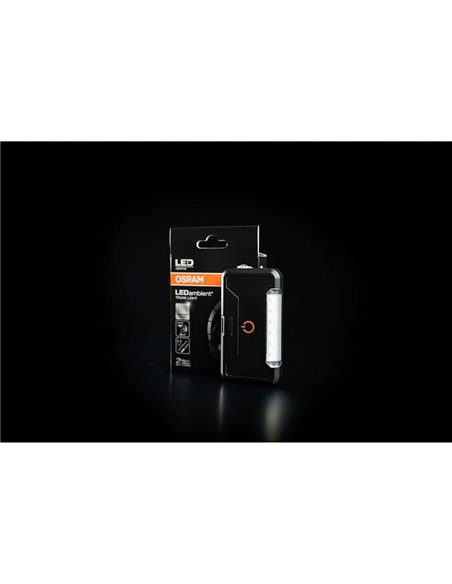 Luz de maletero LED recargable LEDambient® Trunk Light, 6000K con imán, sensor y USB-C