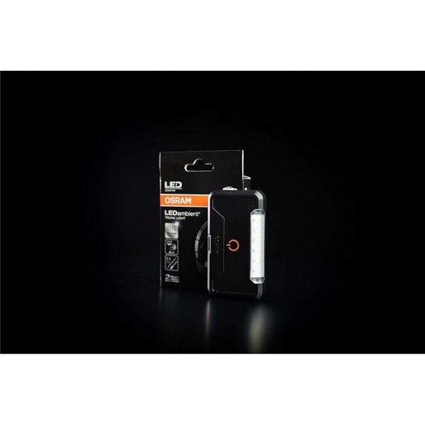 Luz de maletero LED recargable LEDambient® Trunk Light, 6000K con imán, sensor y USB-C