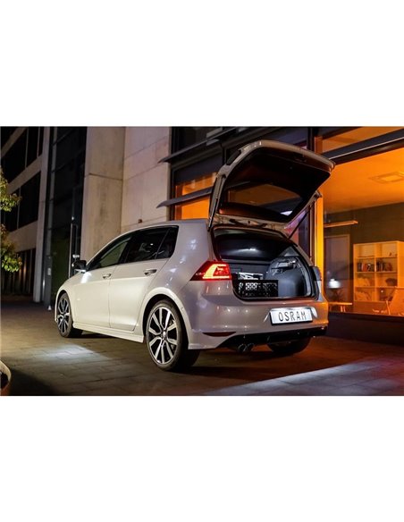 Lampe de coffre LED rechargeable LEDambient® Trunk Light, 6000K avec aimant, capteur et USB-C