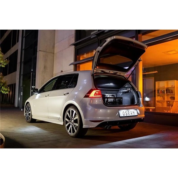 Luz de maletero LED recargable LEDambient® Trunk Light, 6000K con imán, sensor y USB-C