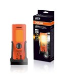 Señal de emergencia LED TA19 OSRAM TRUCK FLARE 2-en-1 (naranja + linterna), IP54, 4×AA incluidas, obligatorio en Alemania en cas