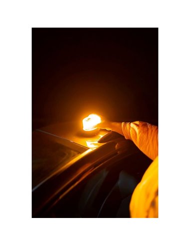Panneau d'urgence LED TA20 pour l'Allemagne, LEDguardian® ROAD FLARE rechargeable 360° IP54 (TÜV/KBA)