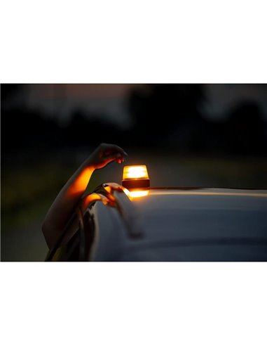 Señal de emergencia LED TA20 para Alemania, LEDguardian® ROAD FLARE recargable 360° IP54 (TÜV/KBA)