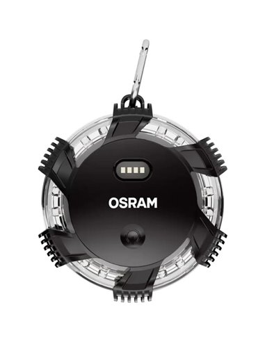 Sinalizador de emergência LEDguardian® ROAD FLARE 360° âmbar, 3 modos, magnético, IP54 IK07, 3xAAA