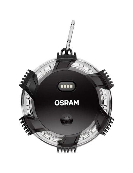 Sinalizador de emergência LEDguardian® ROAD FLARE 360° âmbar, 3 modos, magnético, IP54 IK07, 3xAAA