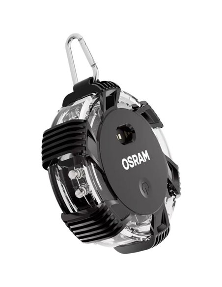 Señal de emergencia LEDguardian® ROAD FLARE 360° ámbar, 3 modos, imán, IP54 IK07, 3×AAA