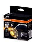 Señal de emergencia LEDguardian® ROAD FLARE 360° ámbar, 3 modos, imán, IP54 IK07, 3×AAA