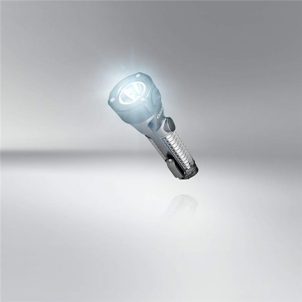 Linterna de emergencia LED OSRAM LEDguardian® Saver Light Plus 105 lm 6500K, 2×AA, imán, cortacinturón y martillo
