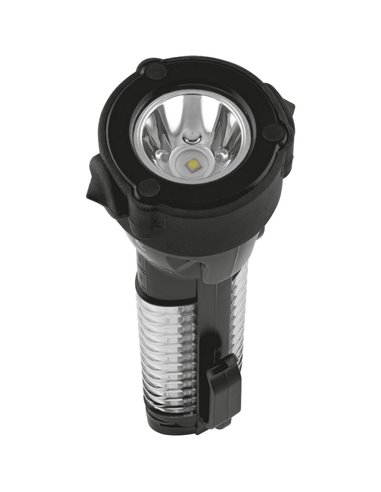 Linterna de emergencia LED OSRAM LEDguardian® Saver Light Plus 105 lm 6500K, 2×AA, imán, cortacinturón y martillo
