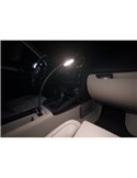 Luz lectora LED USB para interior de coche ONYX COPILOT 20 Lm 3200K, cuello flexible 37 cm