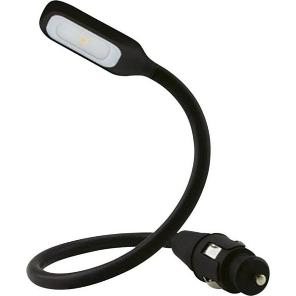 Luz lectora LED para interior de coche coexión mechero ONYX COPILOT M+7, 37 cm 20 Lm 3200K, 12/24V