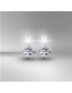 Bombillas LED H7/H18 OSRAM LEDriving HL EASY,  6500K 1400 Lm 12V, Pack 2 2