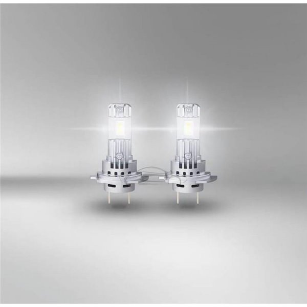 Ampoules LED H7/H18 OSRAM LEDriving HL EASY, 6500K 1400 Lm 12V, Lot de 2