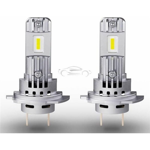 Bombillas LED H7/H18 OSRAM LEDriving HL EASY,  6500K 1400 Lm 12V, Pack 2