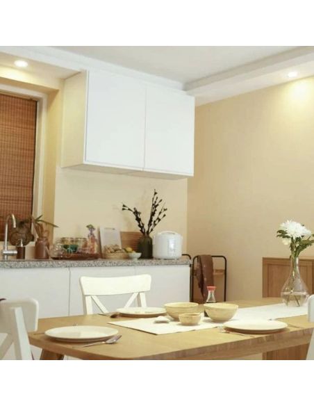 Spot LED encastrable ultra-performant Ø14,5cm DIAMOND CUT, rond, blanc 4,8W 3000K/4000K Ambient