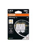 Bombillas LED W21/5W ámbar 7515DYP-2BL LEDriving SL 12V, Pack 2 (W3x16q)