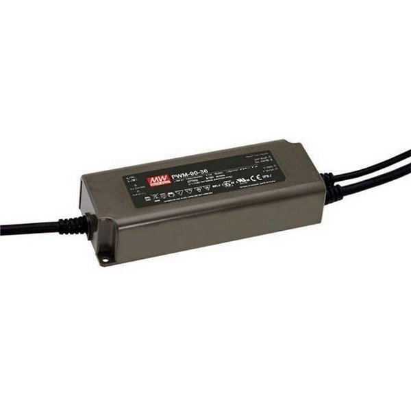 Fuente de alimentación LED 36V 0–10V/PWM, 90W, especial para regulación TIRAS LED, IP67