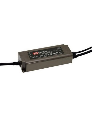 Fuente de alimentación LED  48V 0–10V/PWM, 90W, especial para regulación TIRAS LED, IP67