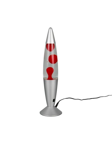 Lampe à lave LED rouge VESUV 21 W 260 lm, 3 000 K IP20