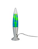 Lámpara de lava LED verde/azul VESUV 21W 260lm, 3000K IP20