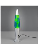 Lámpara de lava LED verde/azul VESUV 21W 260lm, 3000K IP20