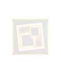 Plafón de techo cuadrado LED DEGAS 34W 3900lm regulable 2700K - 6500K IP20 Blanco