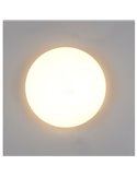 Plafón de techo LED redondo VIORA 9W 1100lm, 3000K IP44