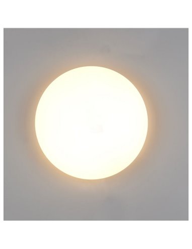 Luminária de teto LED redonda VIORA 9W 1100lm, 3000K IP44