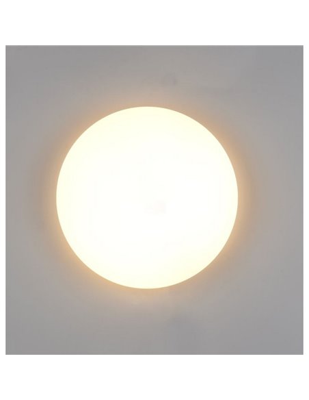 Plafón de techo LED redondo VIORA 9W 1100lm, 3000K IP44