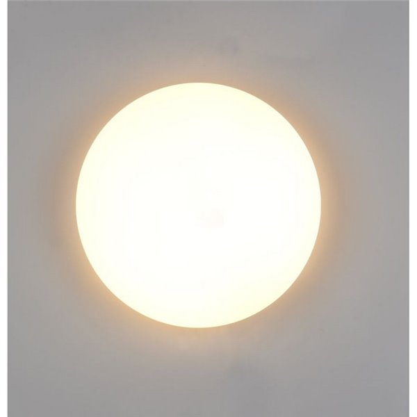 Plafonnier LED rond VIORA 9W 1100lm, 3000K IP44