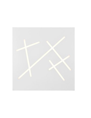 Plafón cuadrado de techo LED SNIP 50x50cm 24W 2800lm, 2700K - 6500K IP20 Blanco