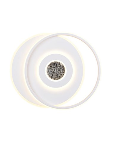 Plafón de techo LED NAZAR varios círculos 36W 3600lm, 3000K IP20 Blanco