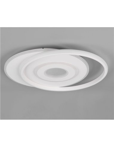 Luminária de teto LED Nazar com vários círculos, 36W, 3600lm, 3000K, IP20, branca