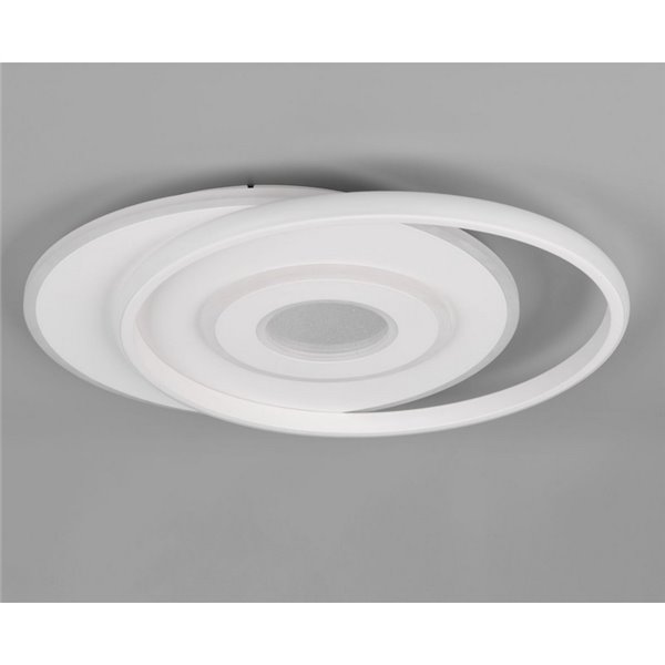 Luminária de teto LED Nazar com vários círculos, 36W, 3600lm, 3000K, IP20, branca