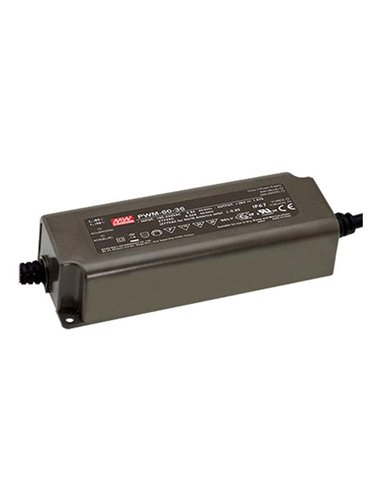 Fuente de alimentación LED 60W 24V DALI-2, especial para regulación TIRAS LED, IP67