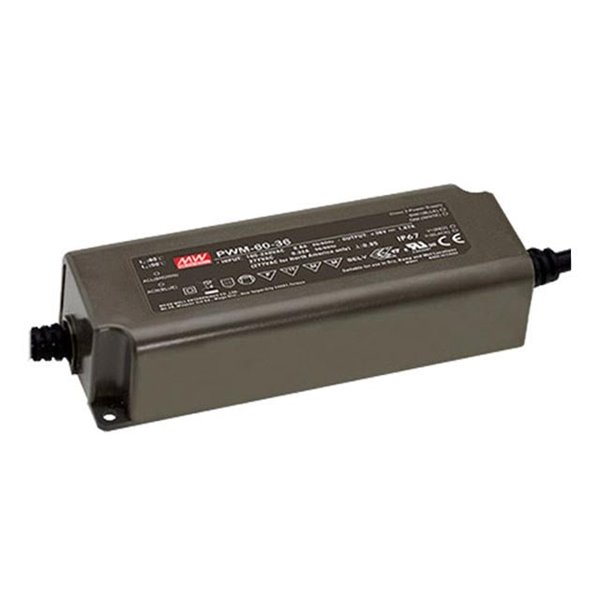 Fuente de alimentación LED 60W 24V DALI-2, especial para regulación TIRAS LED, IP67